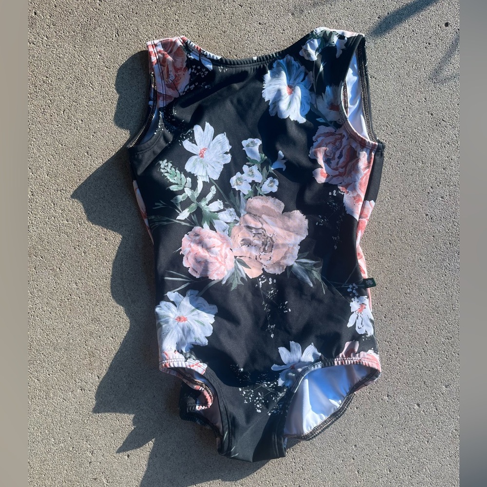Lucky Leo Floral AS Dance Leotard